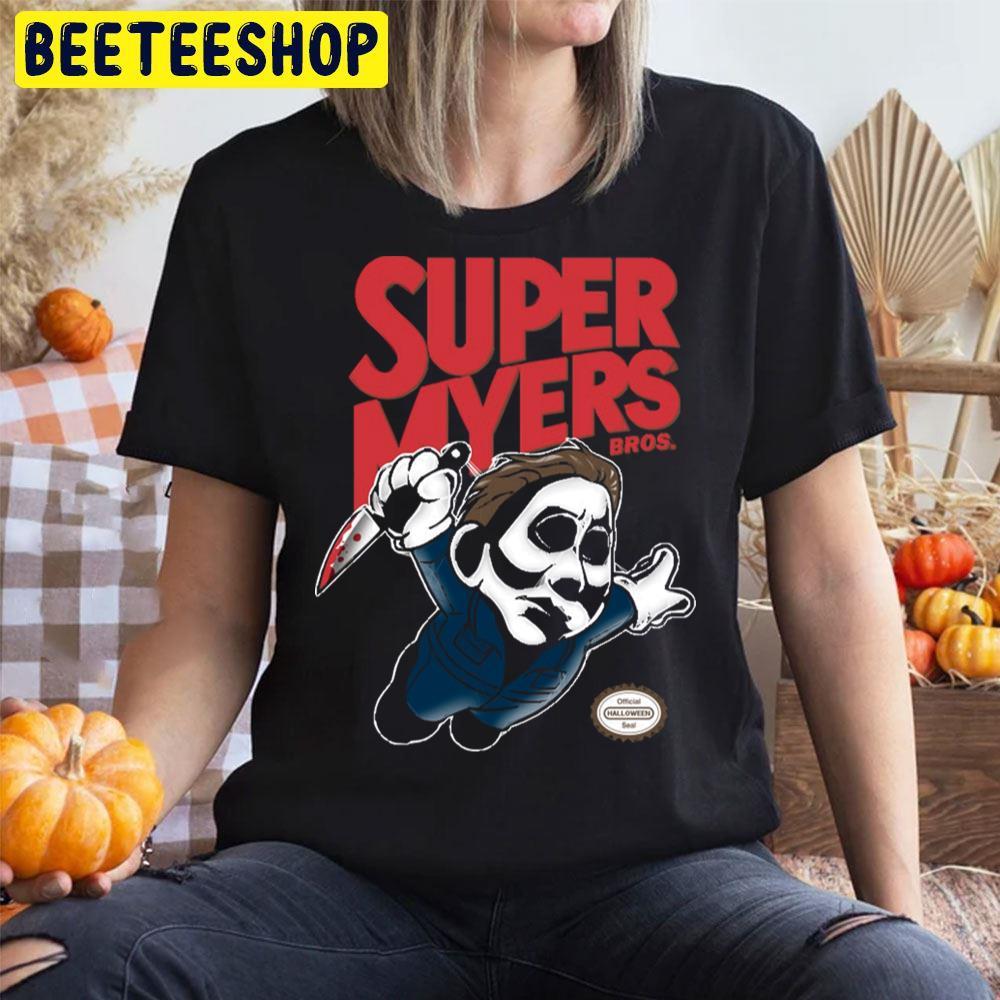 Super Myers Bros Happy Halloween Beeteeshop Trending Unisex T-Shirt