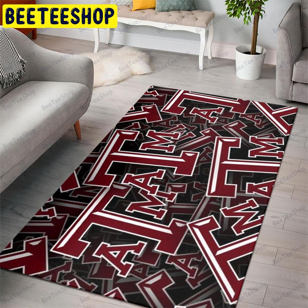 Texas Am University American Sports Teams Beeteeshop Rug Rectangle