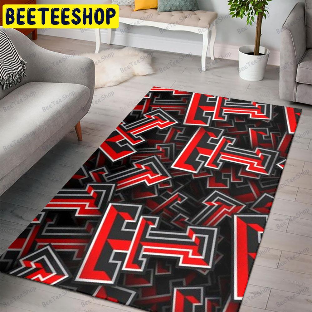 Texas Tech University American Sports Teams Beeteeshop Rug Rectangle