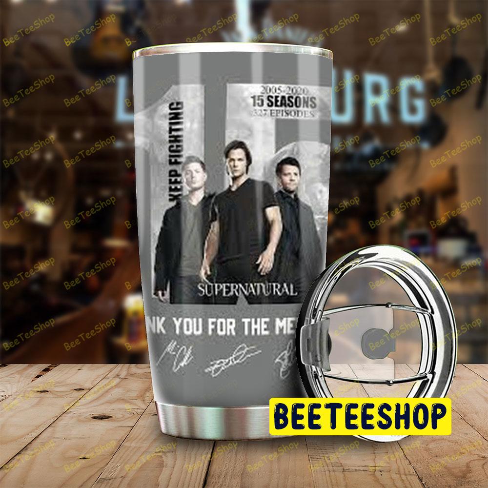 Thank You For The Memories Supernatural Halloween Beeteeshop Tumbler