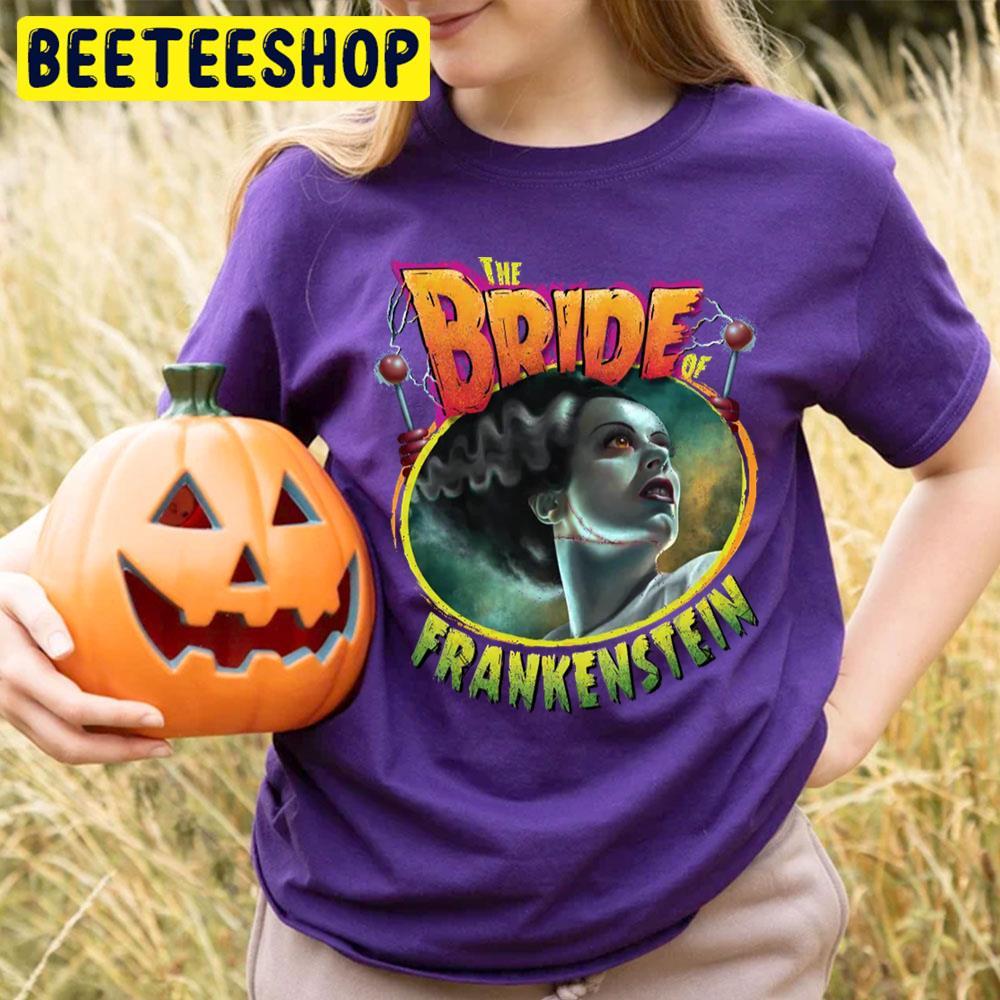 The Bride Of Frankenstein Happy Halloween Beeteeshop Trending Unisex T-Shirt