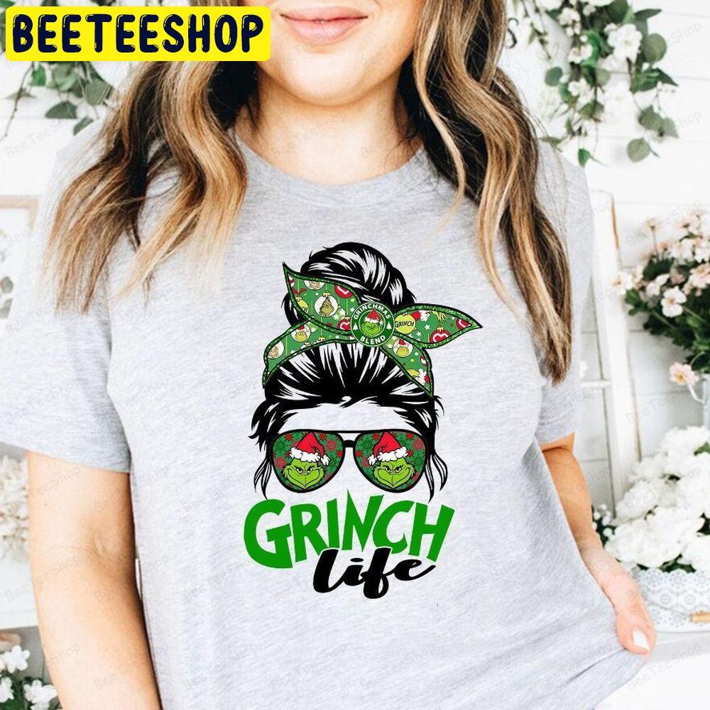 The Grinch Life Messy Bun Grinch Life Beeteeshop Trending Unisex T-Shirt