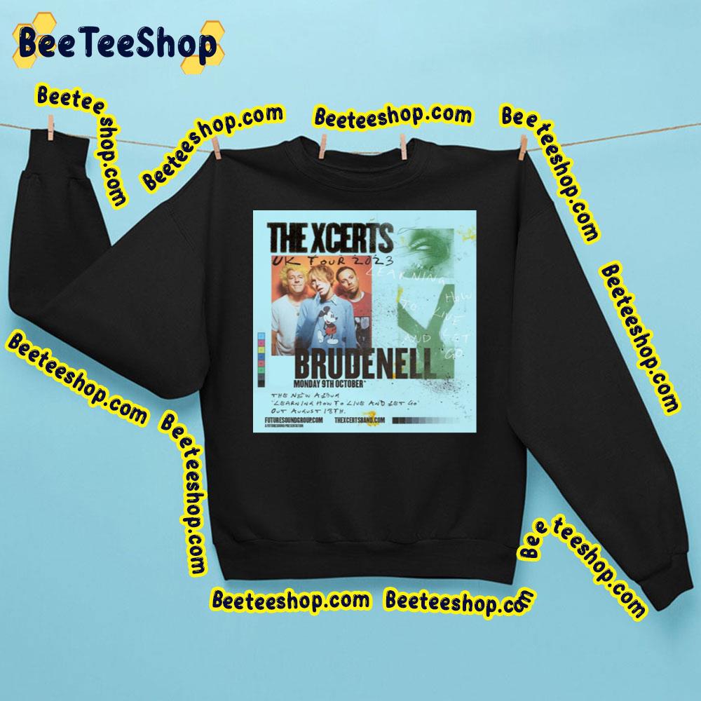 The Xcerts Uk Tour 2023 Learning How To Live And Let Go Beeteeshop Trending Unisex Sweatshirt