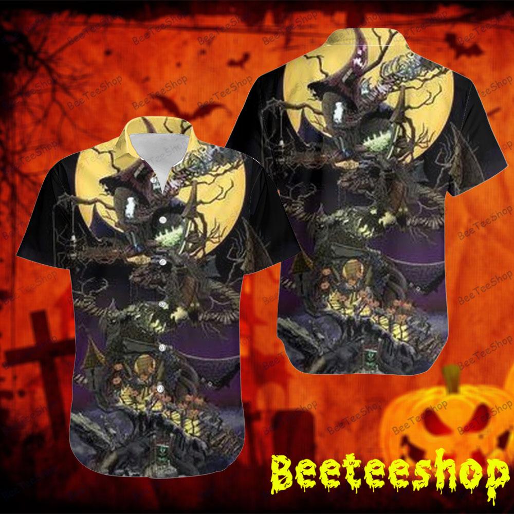 Tree Moon The Nightmare Before Christmas Halloween Beeteeshop Hawaii Shirt