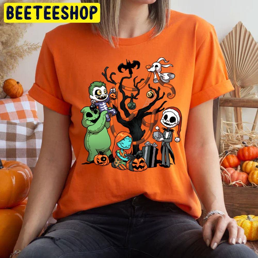 Tree The Nightmare Before Christmas Happy Halloween Beeteeshop Trending Unisex T-Shirt