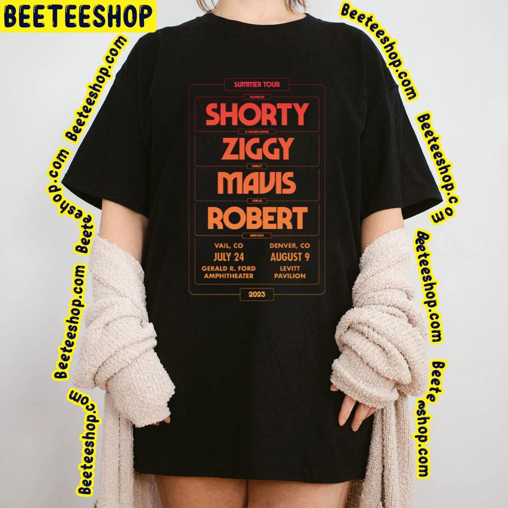 Trombone Shorty & Orleans Avenue Summer 2023 Tour Back Beeteeshop Trending Unisex T-Shirt