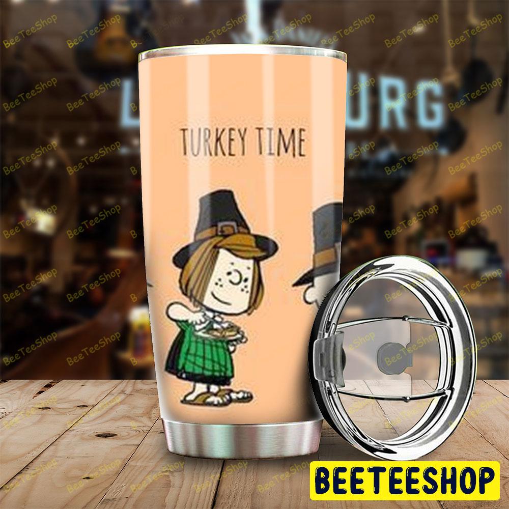 Turkey Time It’s The Great Pumpkin Charlie Brown Halloween Beeteeshop Tumbler