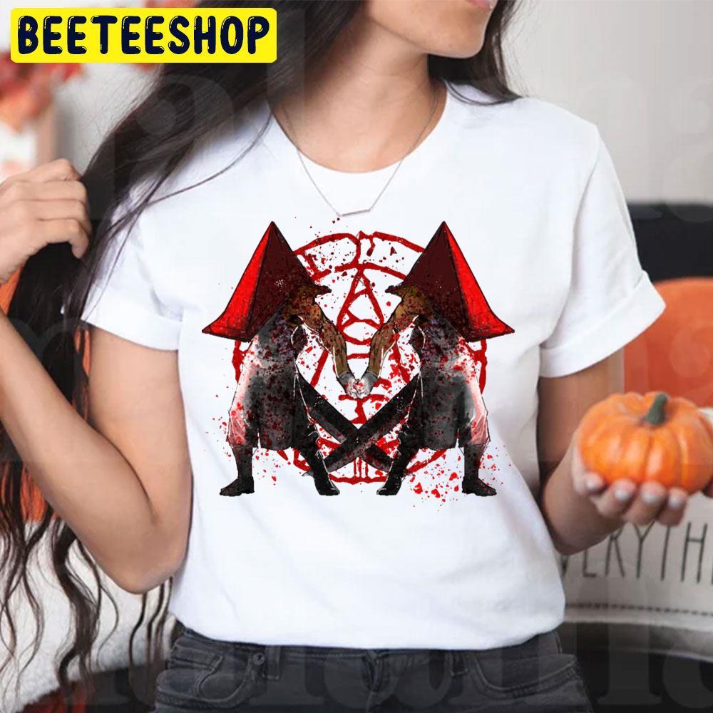 Twin Heads Silent Hill Happy Halloween Beeteeshop Trending Unisex T-Shirt