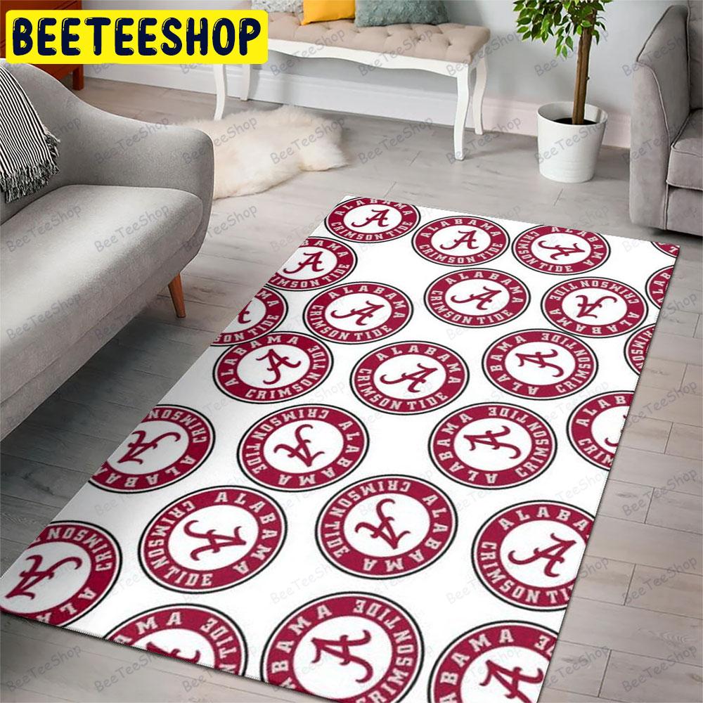 University Of Alabama 22 American Sports Teams Beeteeshop Rug Rectangle