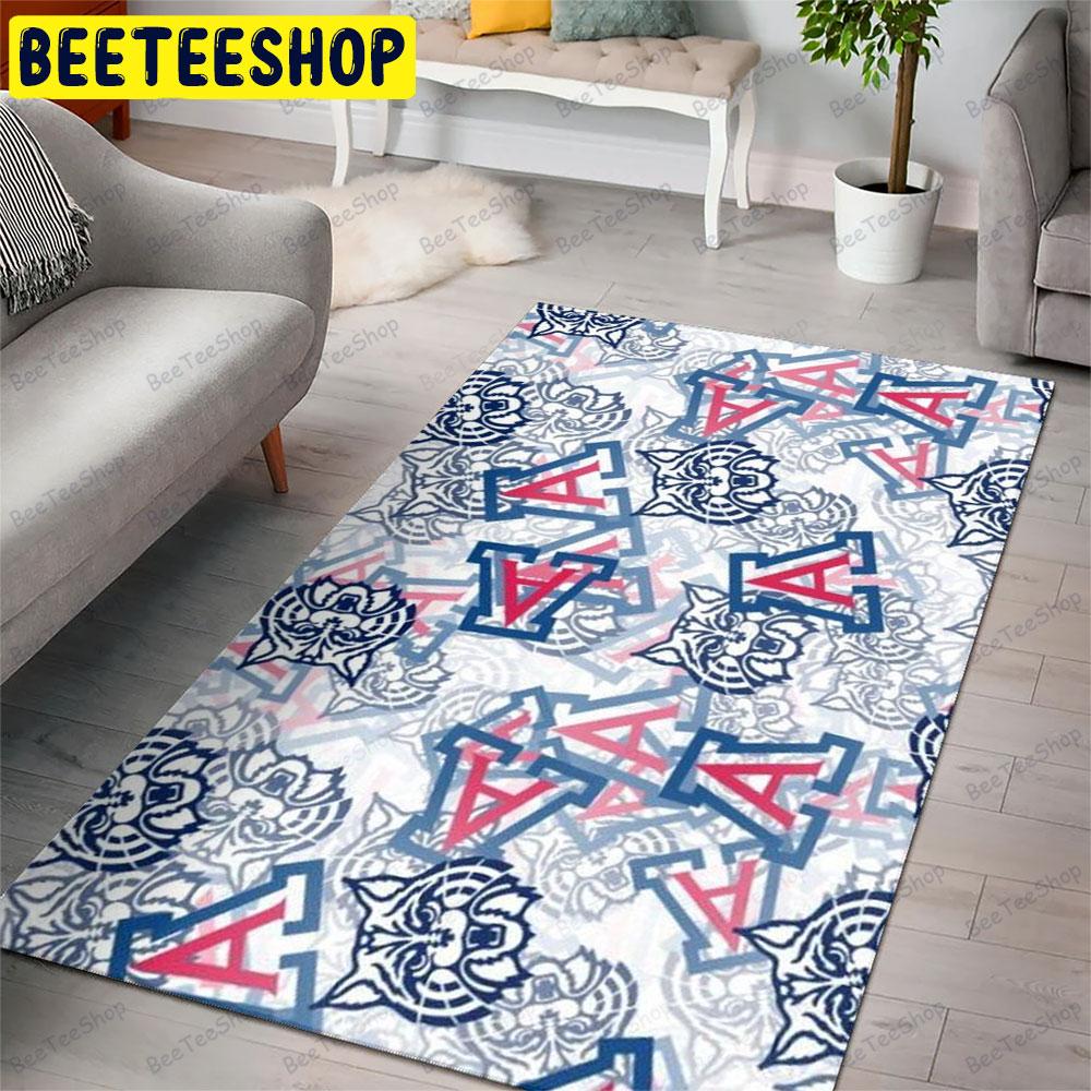 University Of Arizona 25 American Sports Teams Beeteeshop Rug Rectangle