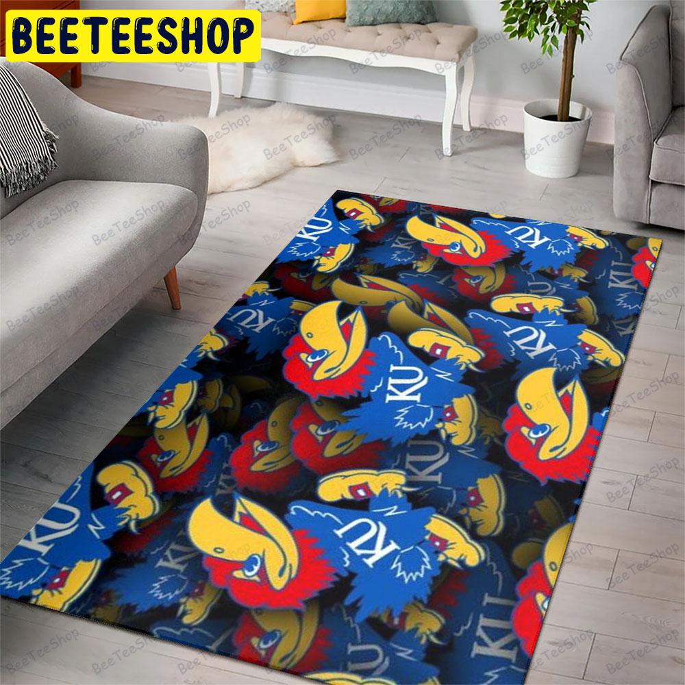 University Of Kansas Jayhawks American Sports Teams Beeteeshop Rug Rectangle