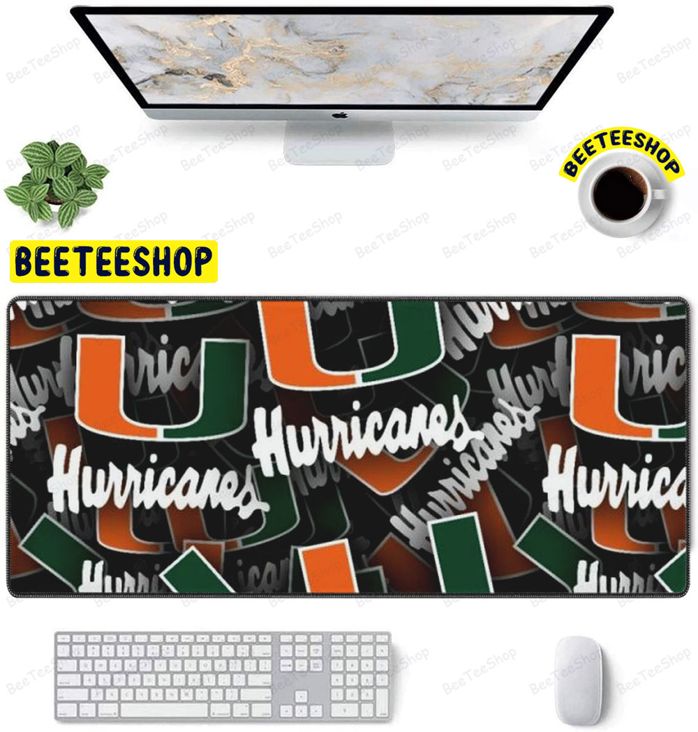 University Of Miami Hurricanes 23 American Sports Teams Mouse Pad