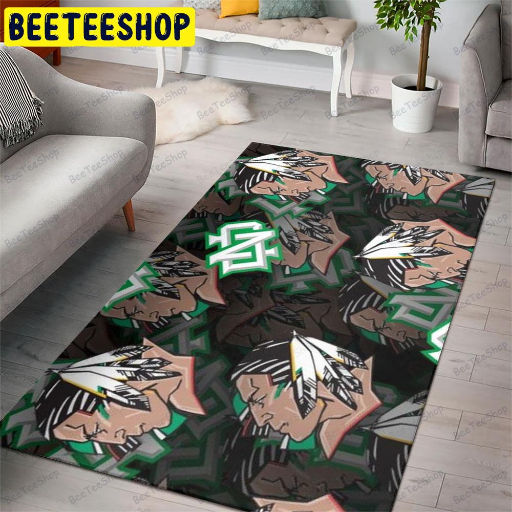 University Of North Dakota American Sports Teams Beeteeshop Rug Rectangle