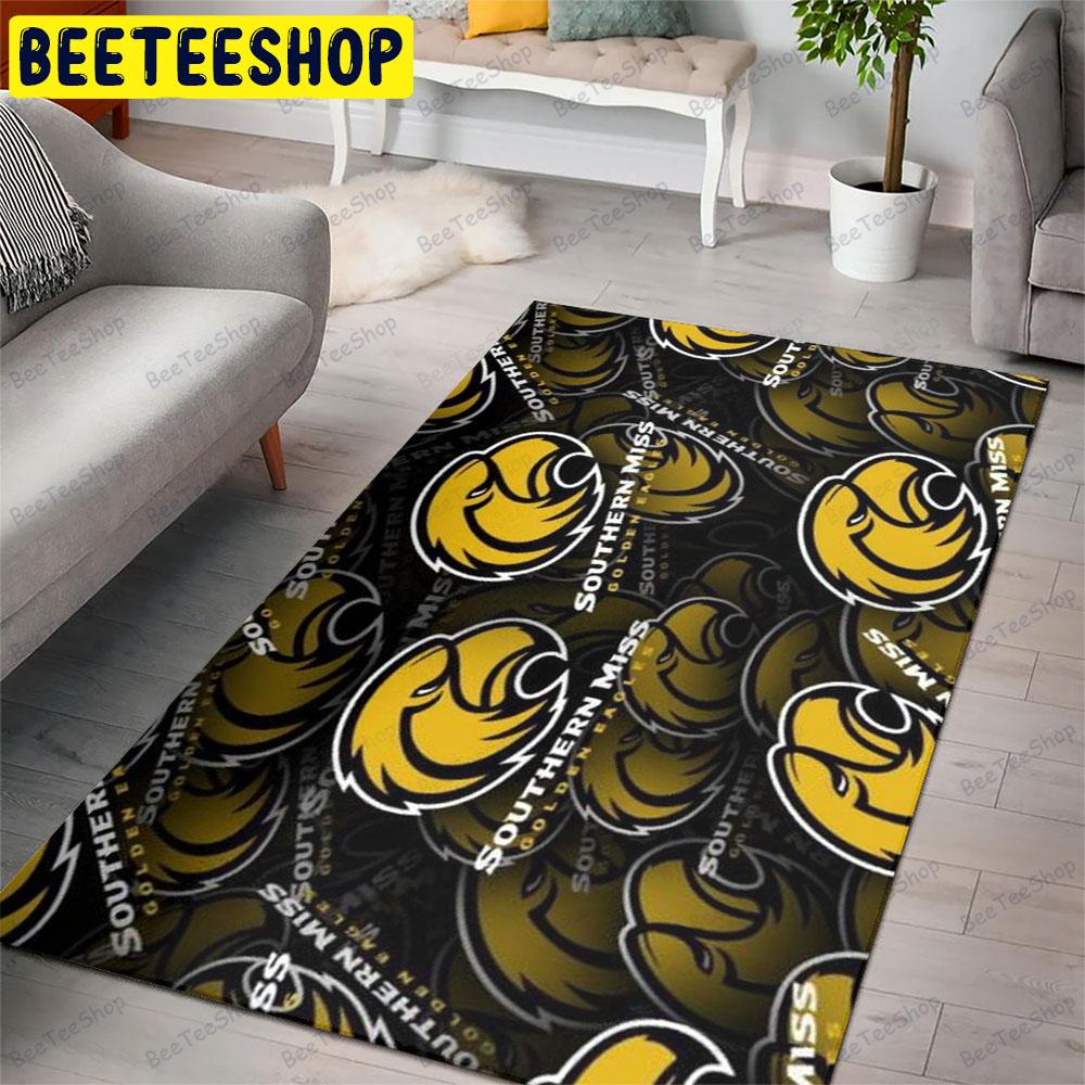 University Of Southern Mississippi Eagles American Sports Teams Beeteeshop Rug Rectangle