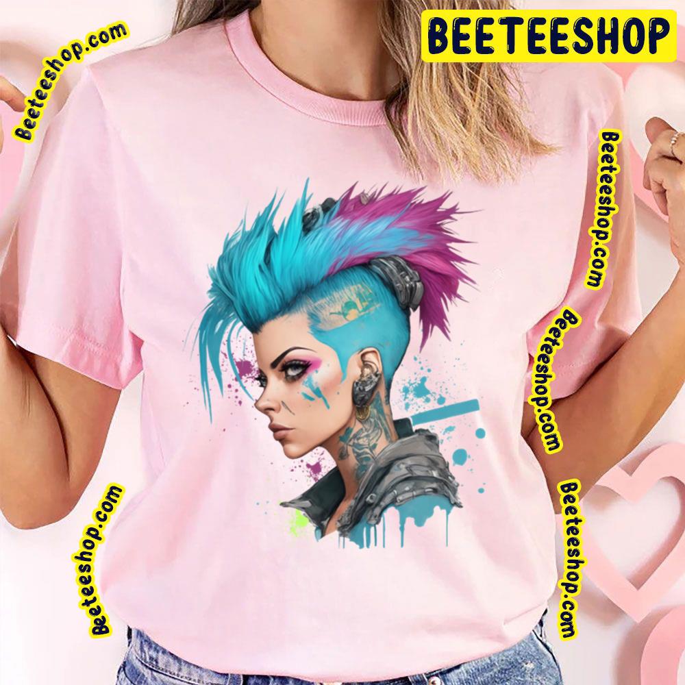 Urban Girl Cyberpunk 2077 Trending Unisex T-Shirt