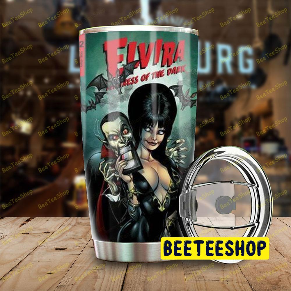 Vampire Elvira Mistress Of The Dark Halloween Beeteeshop Tumbler