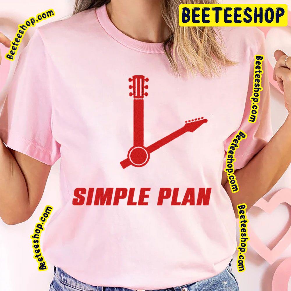 Vintage Guitar Simple Plan Trending Unisex T-Shirt