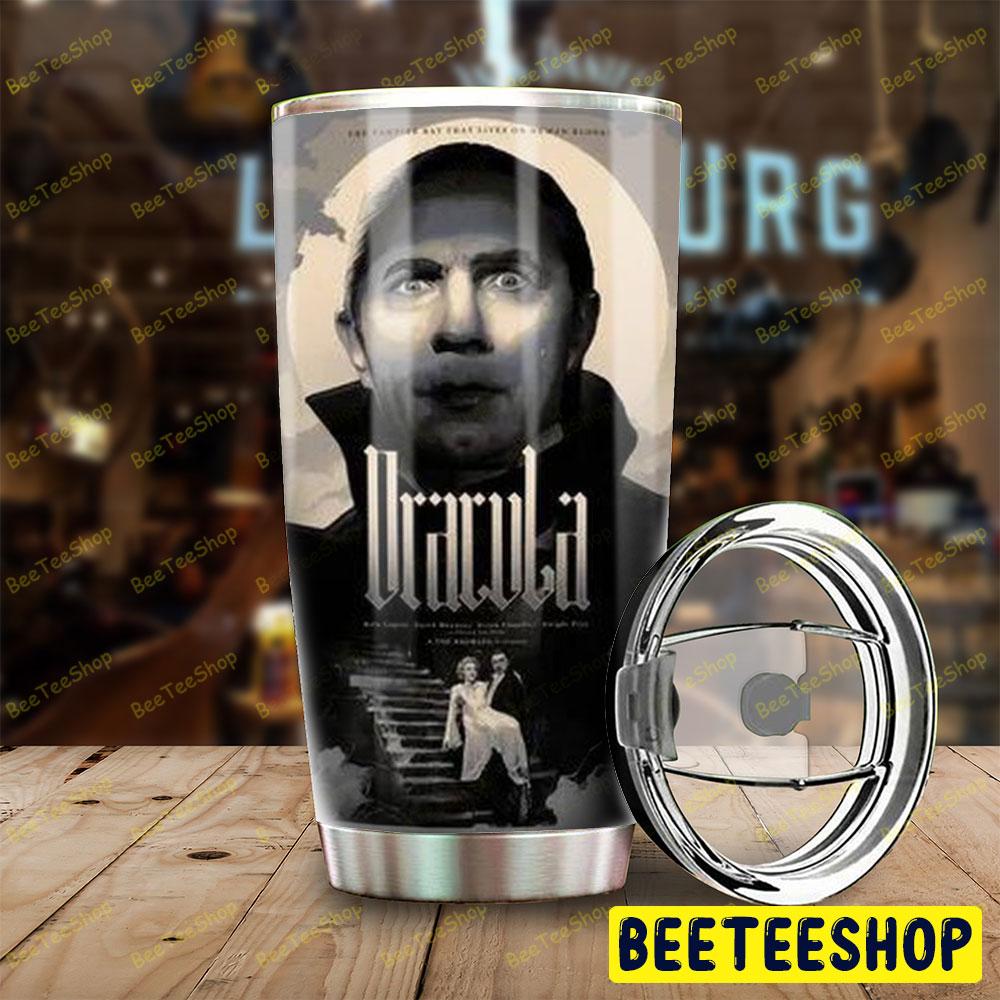 Vintage Moon Dracula Halloween Beeteeshop Tumbler