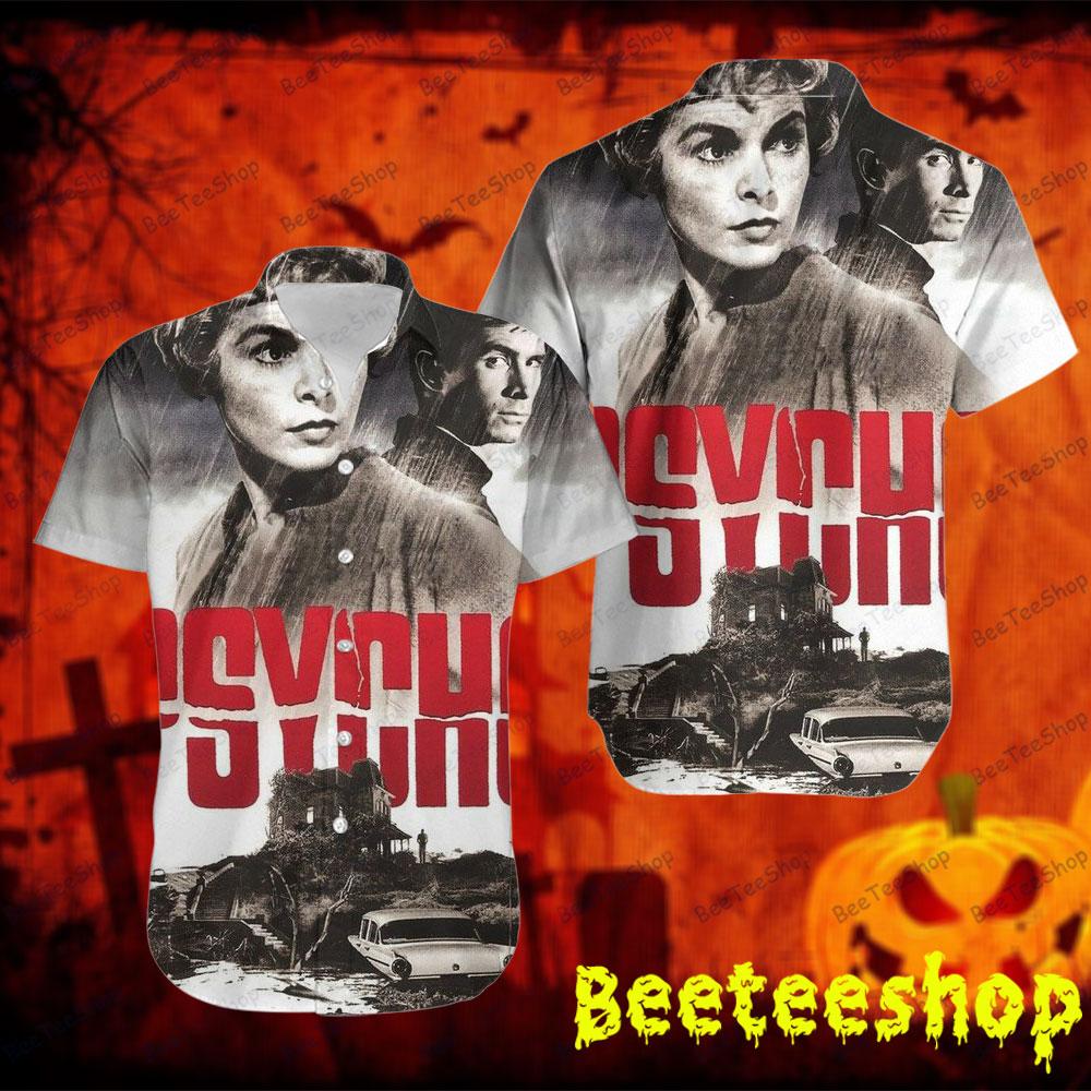 Vintage Movie Psycho Halloween Beeteeshop Hawaii Shirt