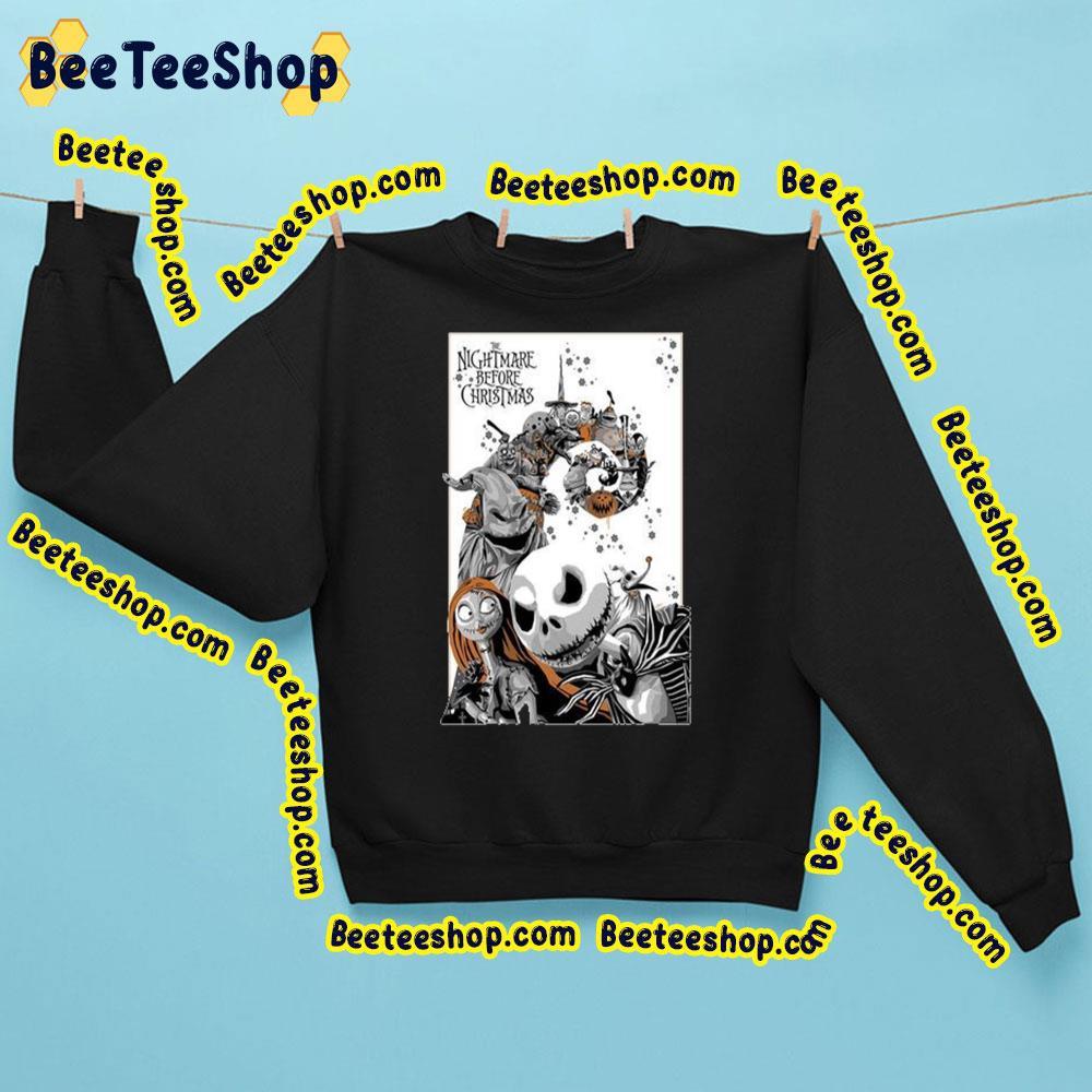 Vintage Movie The Nightmare Before Christmas Beeteeshop Trending Unisex Sweatshirt