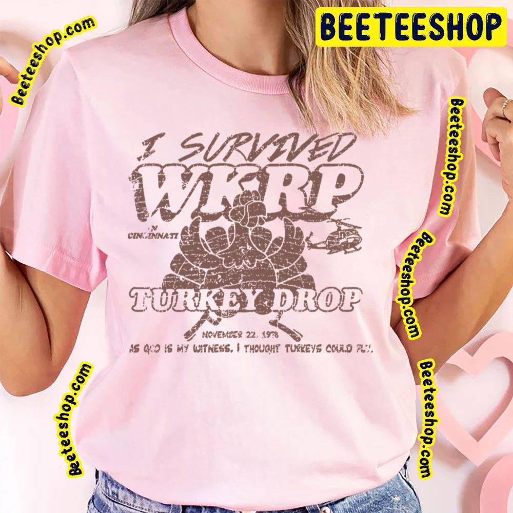 Vintage Wkrp Turkey Drop 1978 Trending Unisex T-Shirt