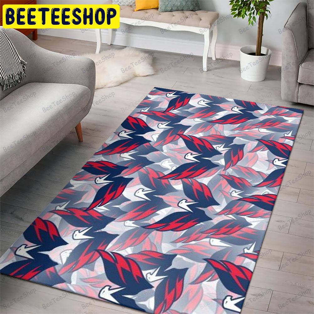 Washington Capitals 22 American Sports Teams Beeteeshop Rug Rectangle