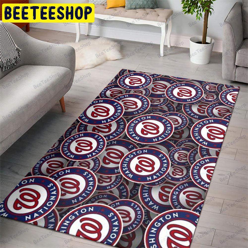 Washington Nationals 22 American Sports Teams Beeteeshop Rug Rectangle