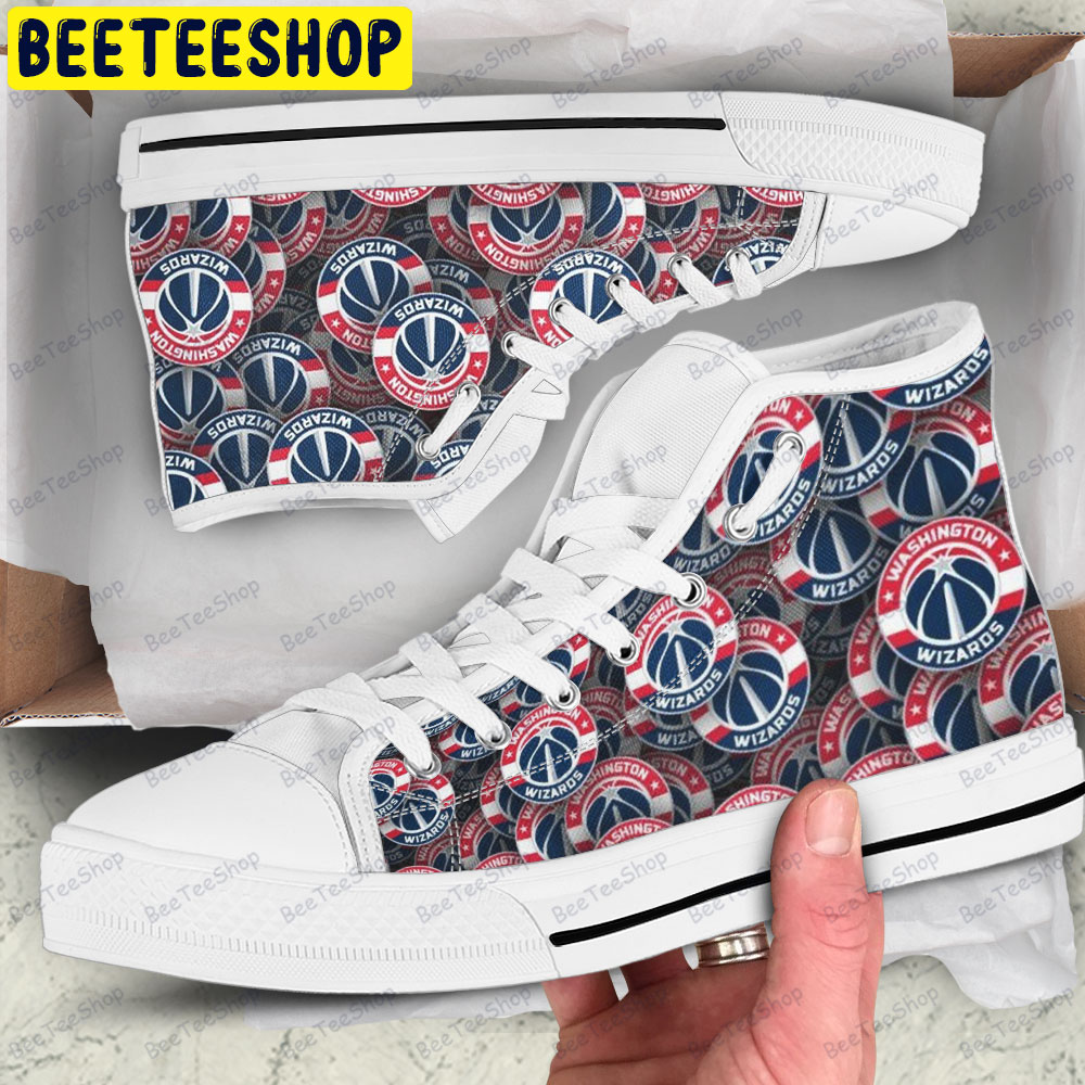 Washington Wizards 23 American Sports Teams Adults High Top Canvas Shoes