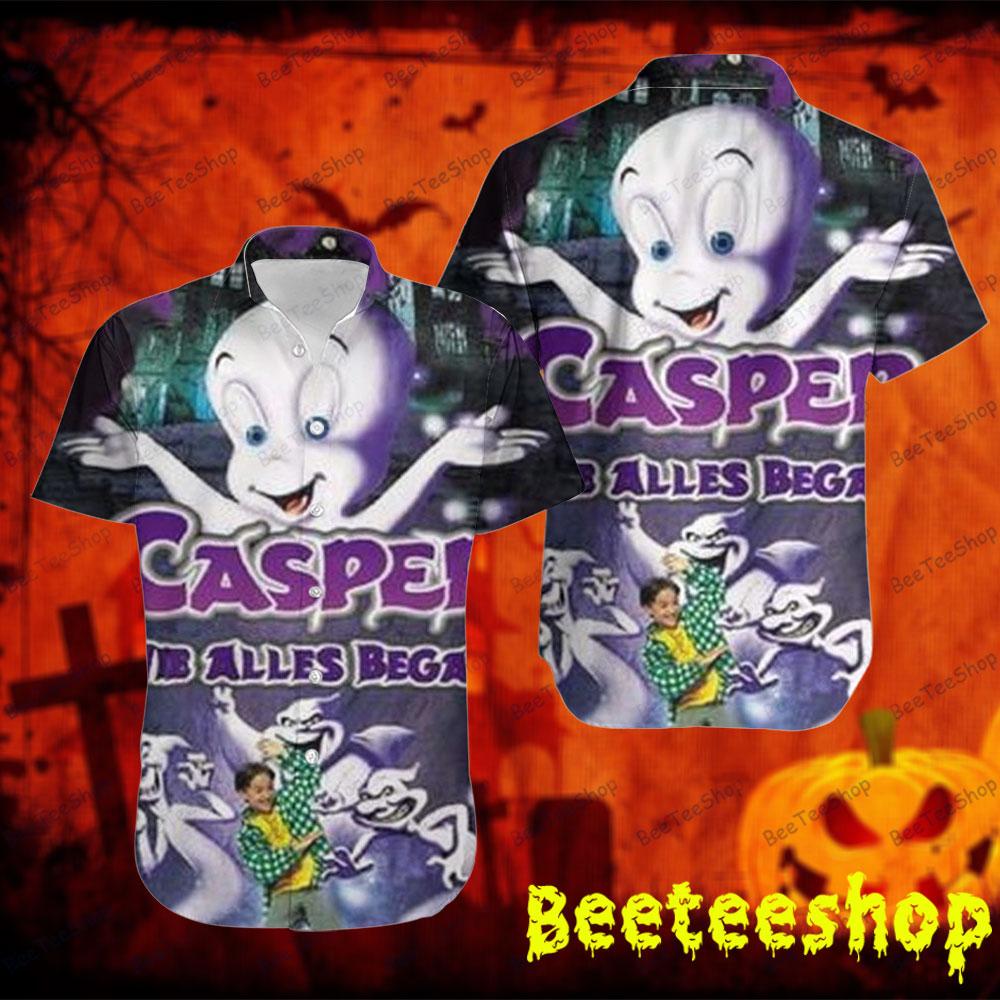 We Alles Begann Casper Halloween Beeteeshop Hawaii Shirt