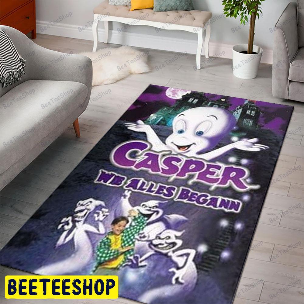 We Alles Begann Casper Halloween Beeteeshop Rug Rectangle