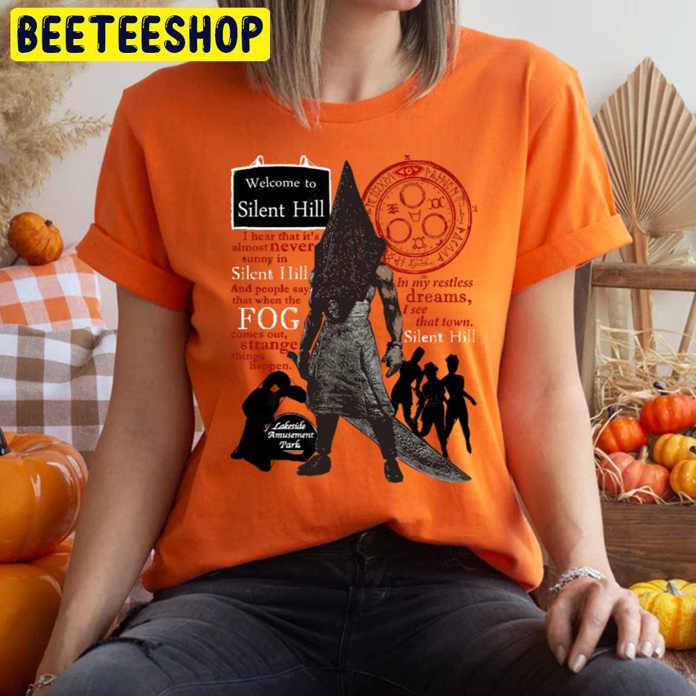 Welcome To Silent Hill Happy Halloween Beeteeshop Trending Unisex T-Shirt