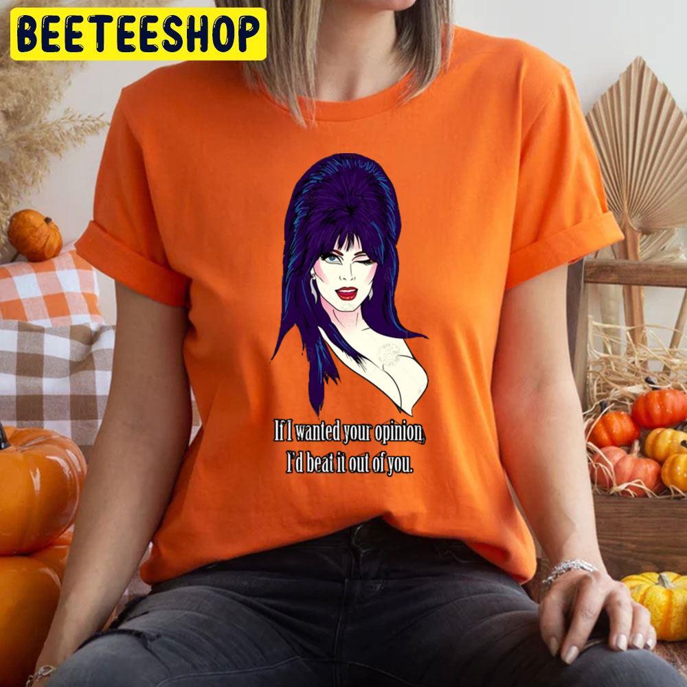 White Elvira Mistress Of The Dark Happy Halloween Beeteeshop Trending Unisex T-Shirt