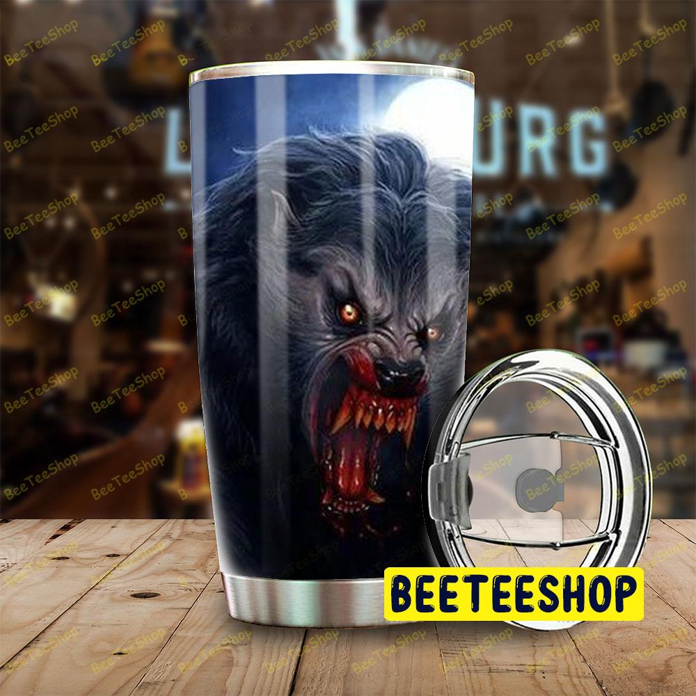 Wolf And Moon An American Werewolf In London Halloween Beeteeshop Tumbler