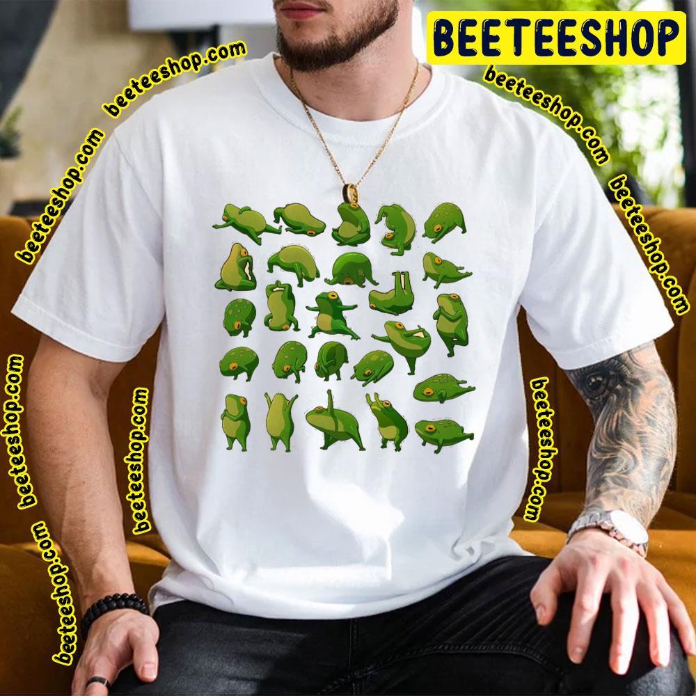 Yoga Frogs Beeteeshop Trending Unisex T-Shirt