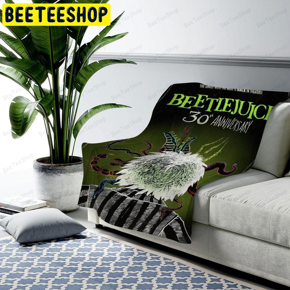 30 Anniversary Beetlejuice Halloween Beeteeshop US Cozy Blanket