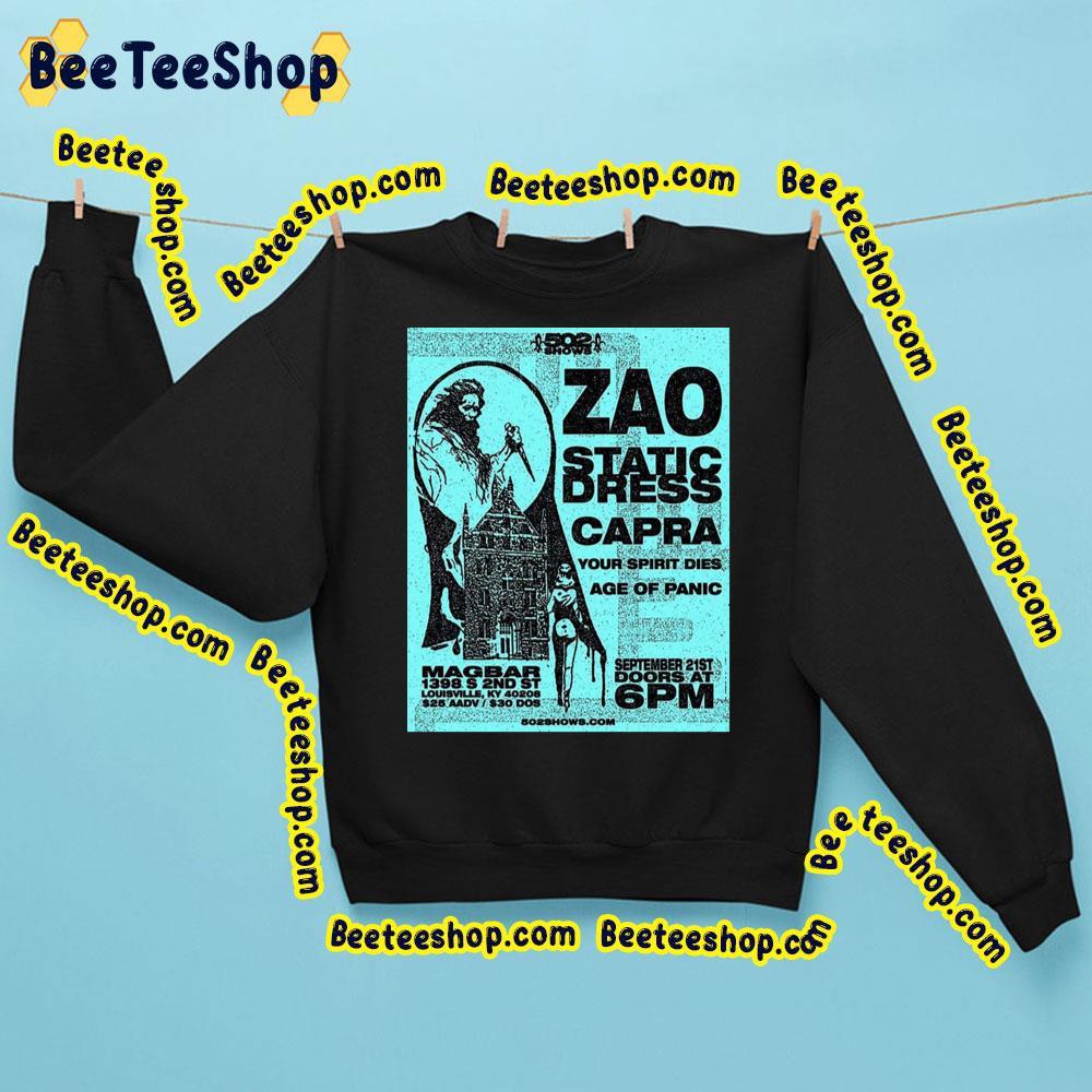 502 Show Zao Static Dress Capra Your Spirit Dies Age Of Panic 2023 Beeteeshop Trending Unisex Sweatshirt