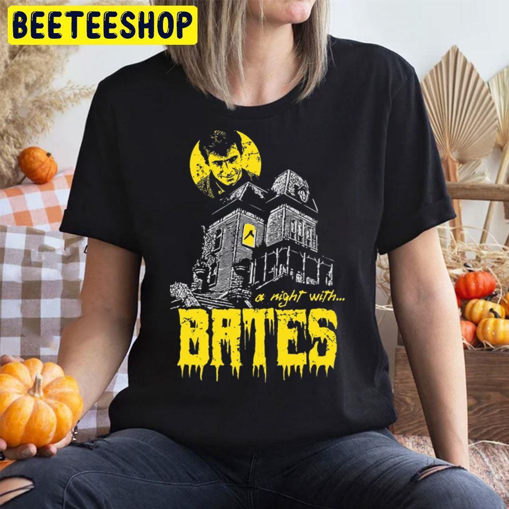 A Night With Bates Patrick Bateman Halloween Beeteeshop Unisex T-Shirt