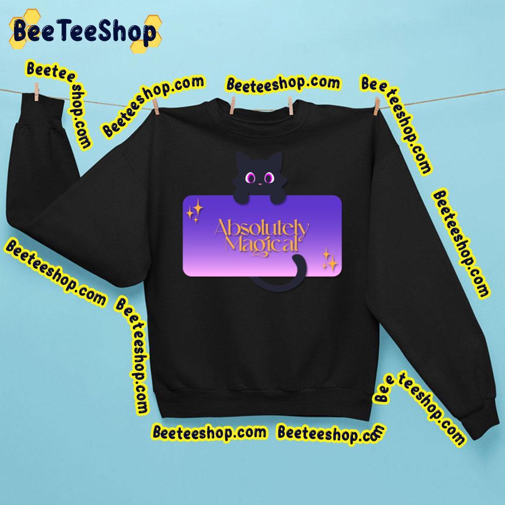 Absolutely Magical Robot Cat Kuro Beeteeshop Trending Unisex Sweatshirt