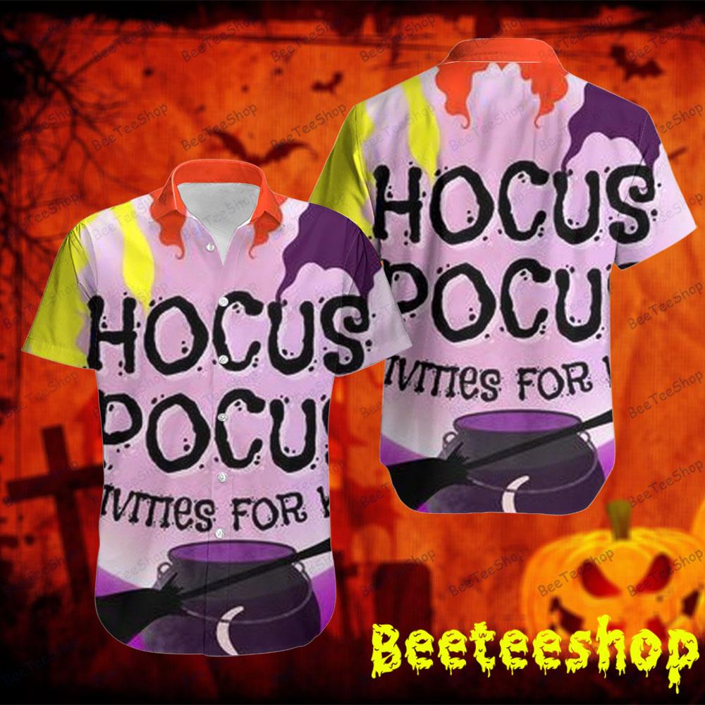Activittes For Kids Hocus Pocus Halloween Beeteeshop Hawaii Shirt