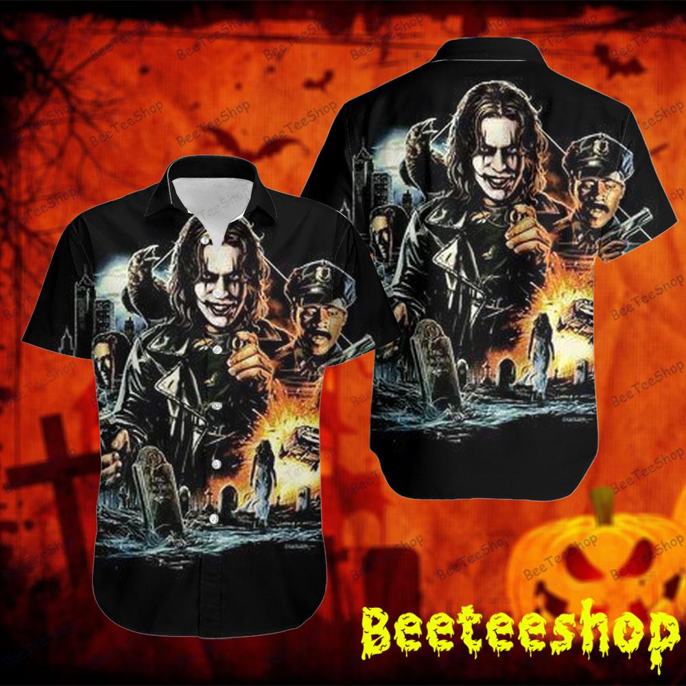 Albrecht And The Crow Halloween Beeteeshop Hawaii Shirt