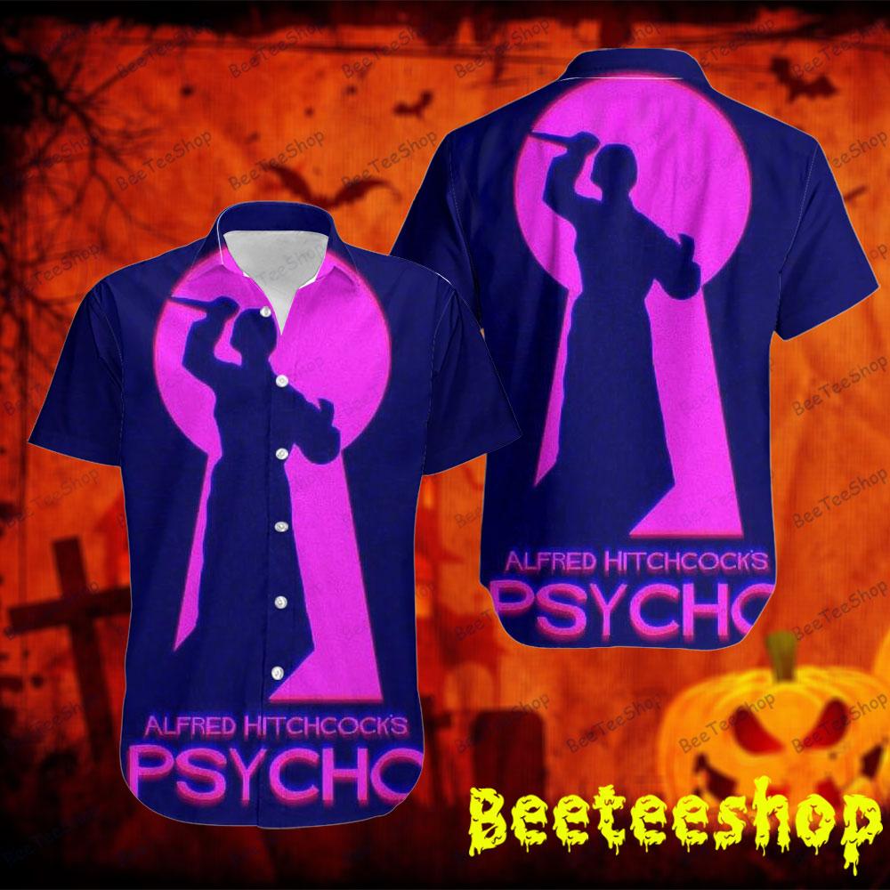 Alfred Hitchcocks Psycho Halloween Beeteeshop Hawaii Shirt