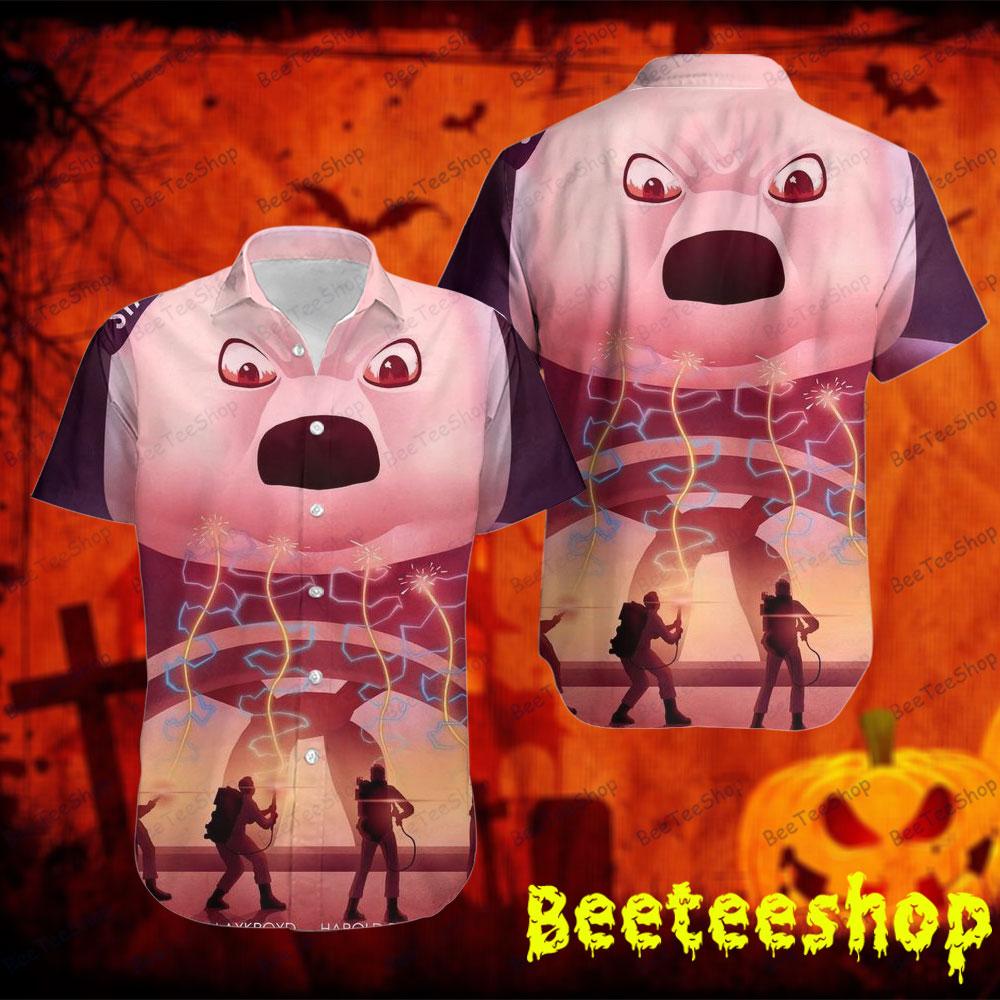 Angry Ghostbusters Halloween Beeteeshop Hawaii Shirt