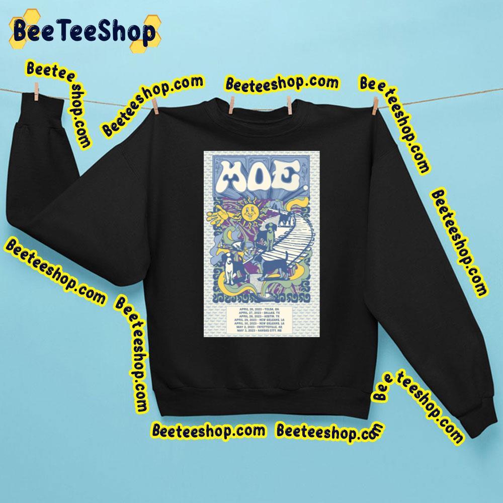 April May 2023 Moe. Tour Beeteeshop Trending Unisex T-Shirt