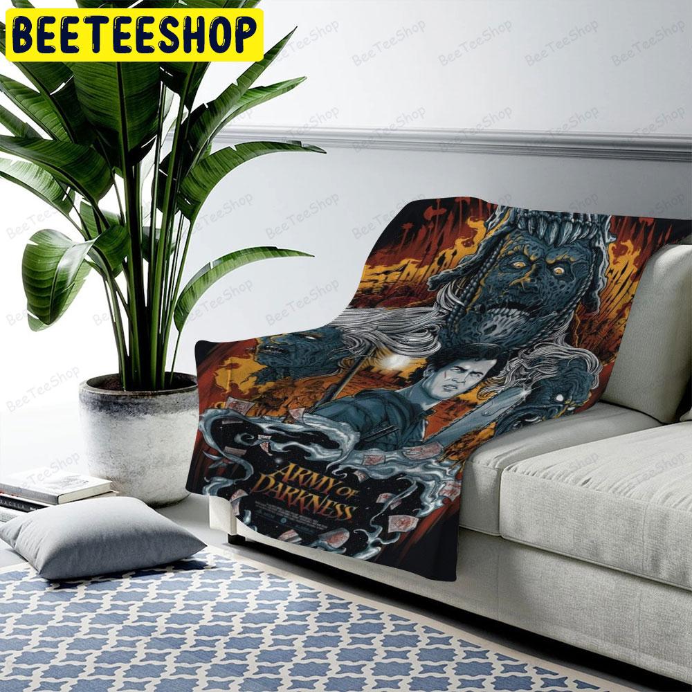 Army Of Darkness Evil Dead Ii Halloween Beeteeshop US Cozy Blanket