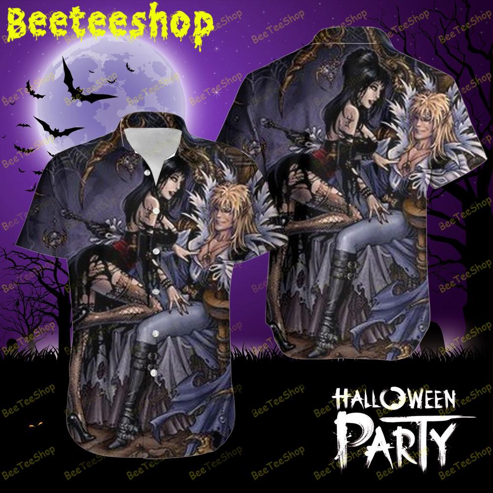 Art Elvira Mistress Of The Dark Halloween Beeteeshop Hawaii Shirt