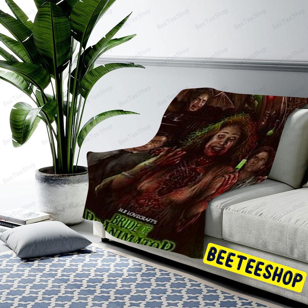 Barbara Crampton Re-Animator Halloween Beeteeshop US Cozy Blanket