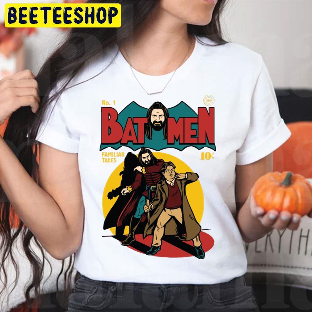 Batmen Comic What We Do In The Shadowns Halloween Beeteeshop Trending Unisex T-Shirt