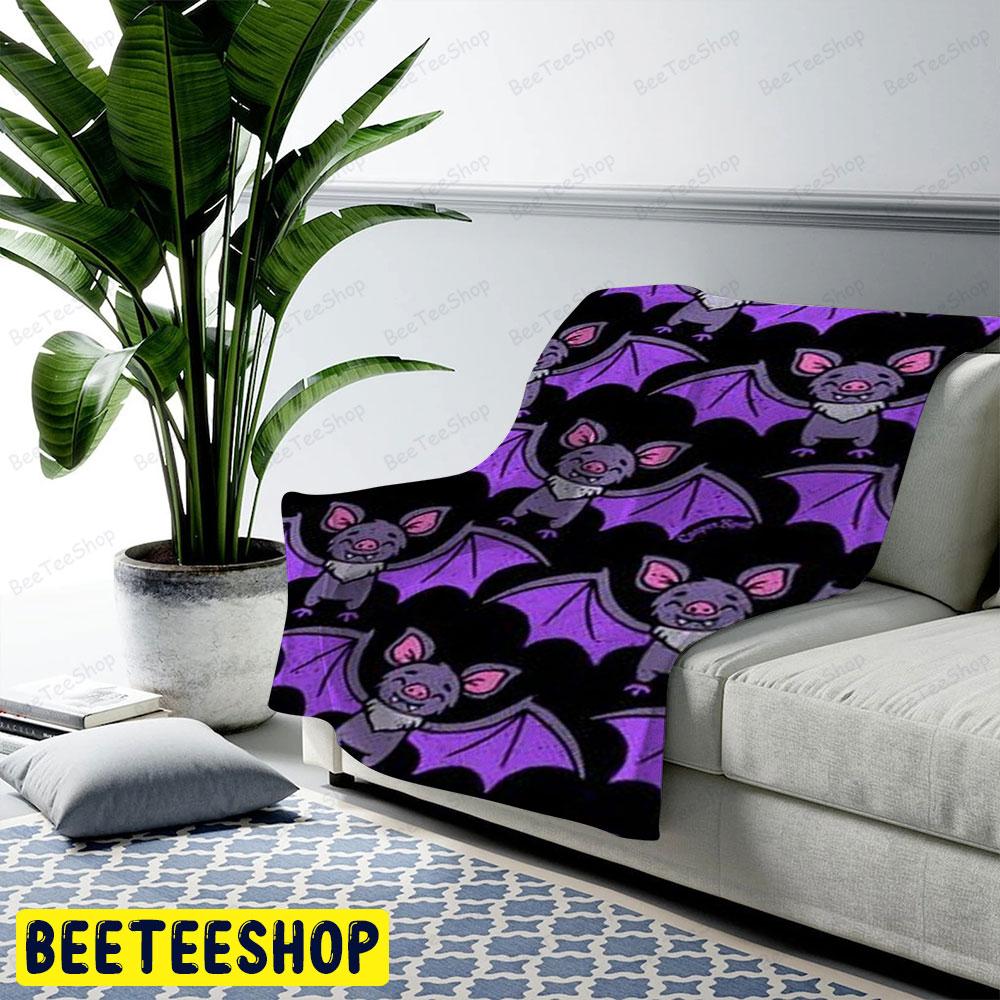 Bats Halloween Pattern 4 Beeteeshop US Cozy Blanket