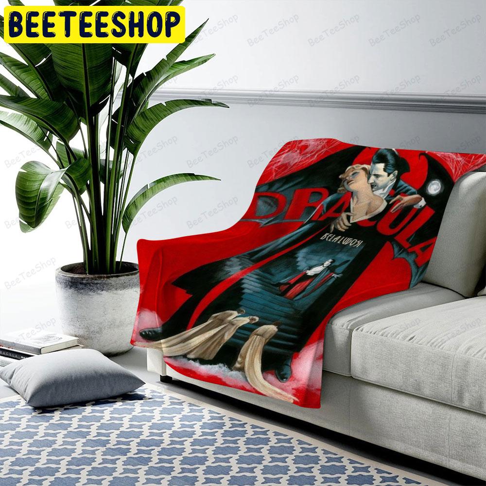 Beautiful Dracula Halloween Beeteeshop US Cozy Blanket