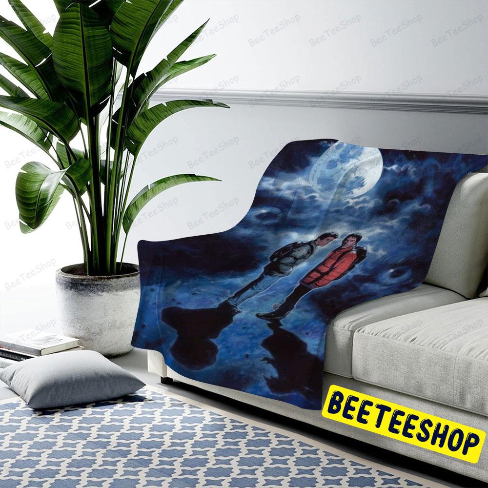 Beautiful Moon An American Werewolf In London Halloween Beeteeshop US Cozy Blanket